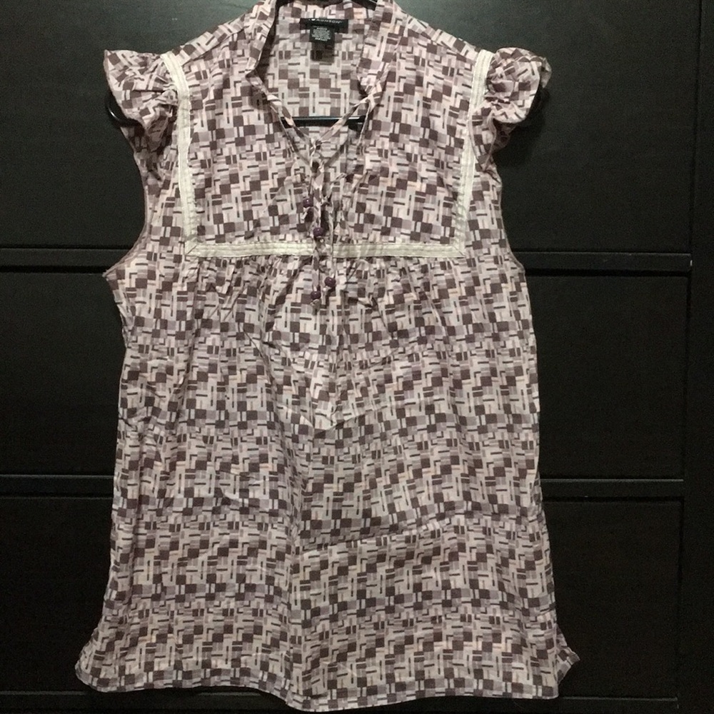 I ❤️ Heart Ronson Cap Sleeve Bib Top